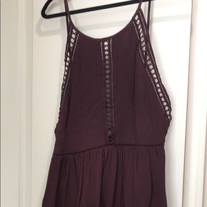 Maroon dress